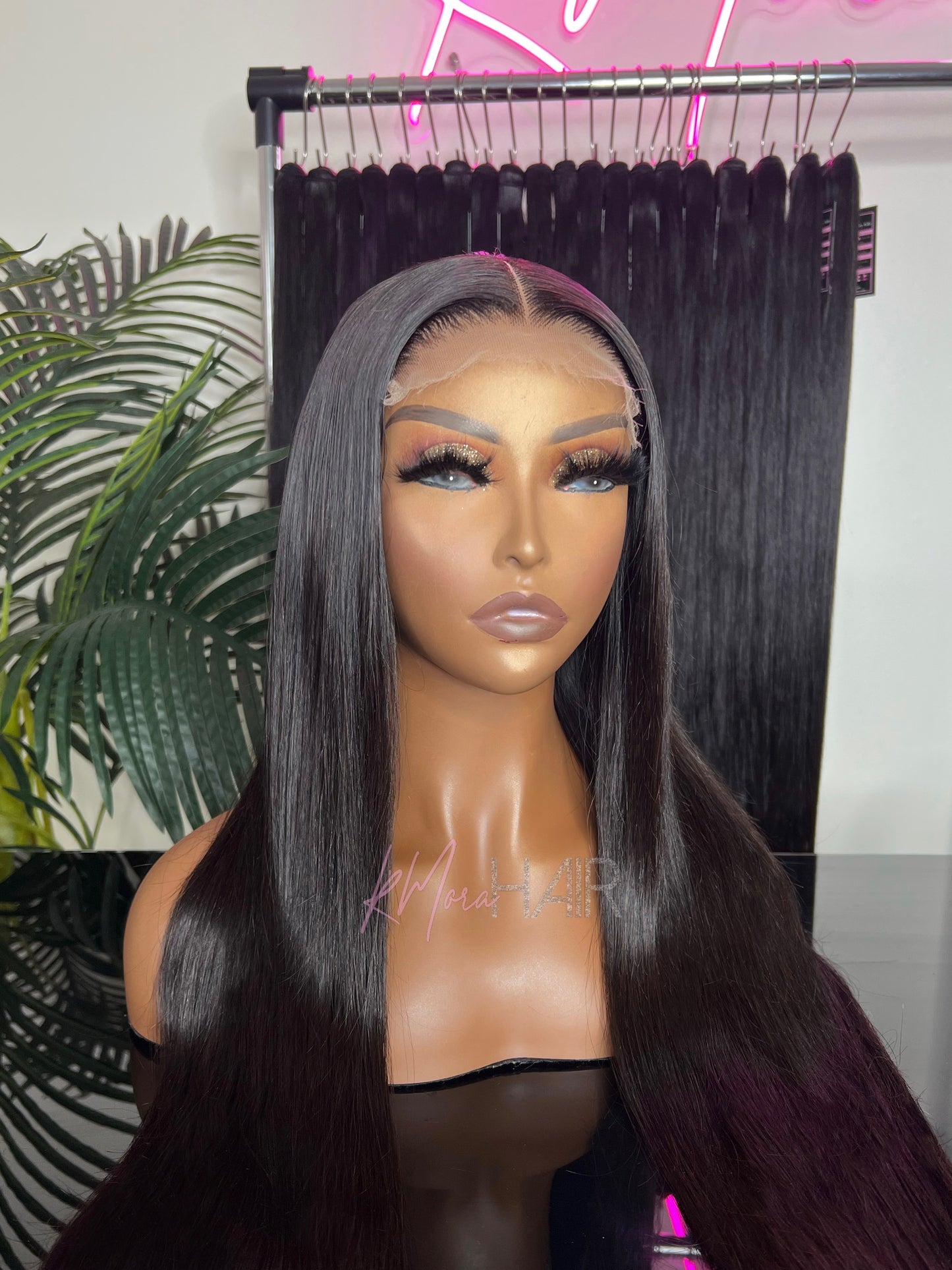 Virgin Straight Closure Wig (Pre-order)