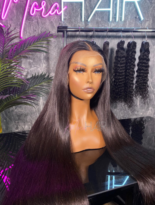 Virgin Straight Frontal Wig (Pre-order)