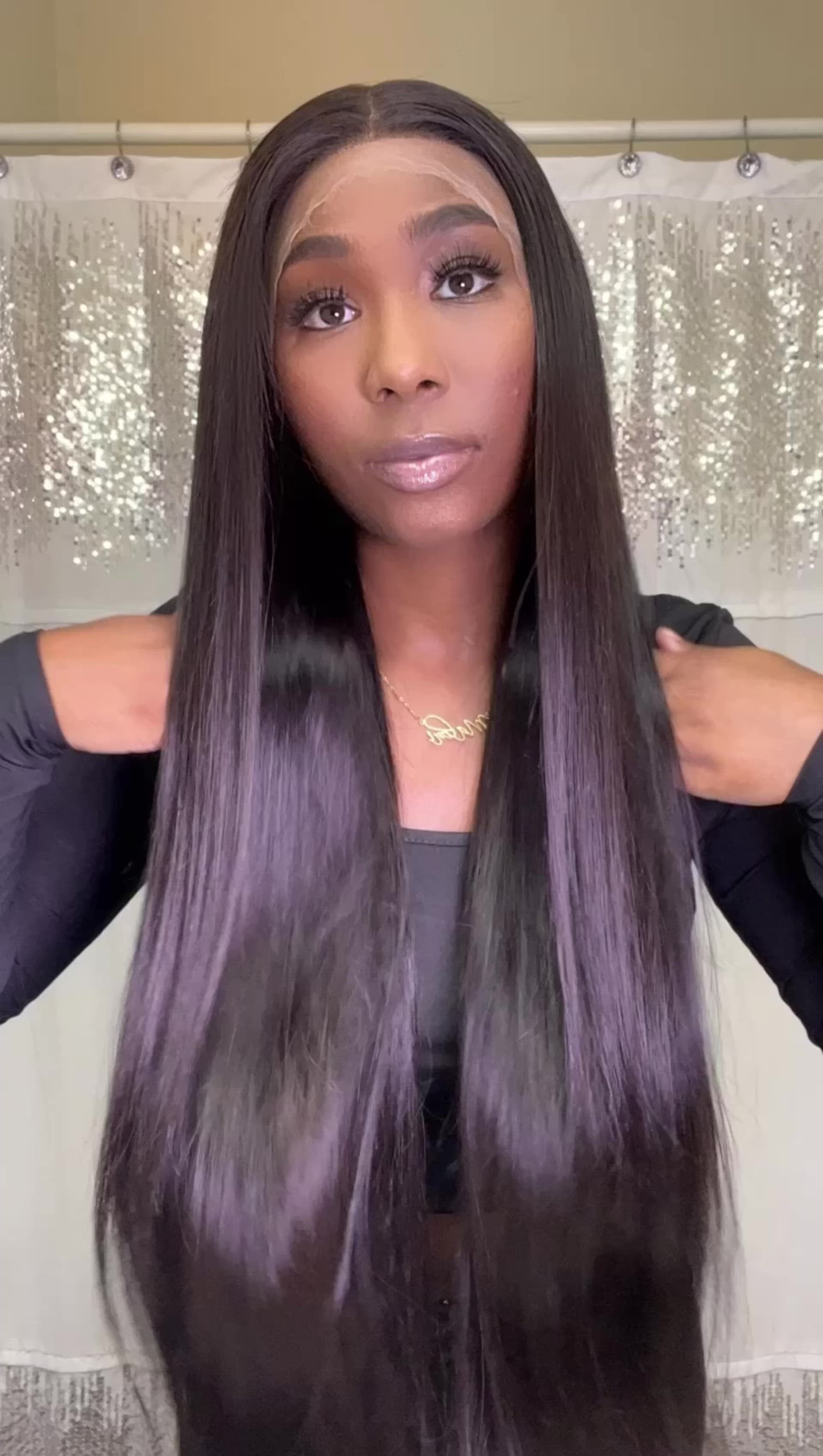 Virgin Straight Frontal Wig Pre order K mora Hair